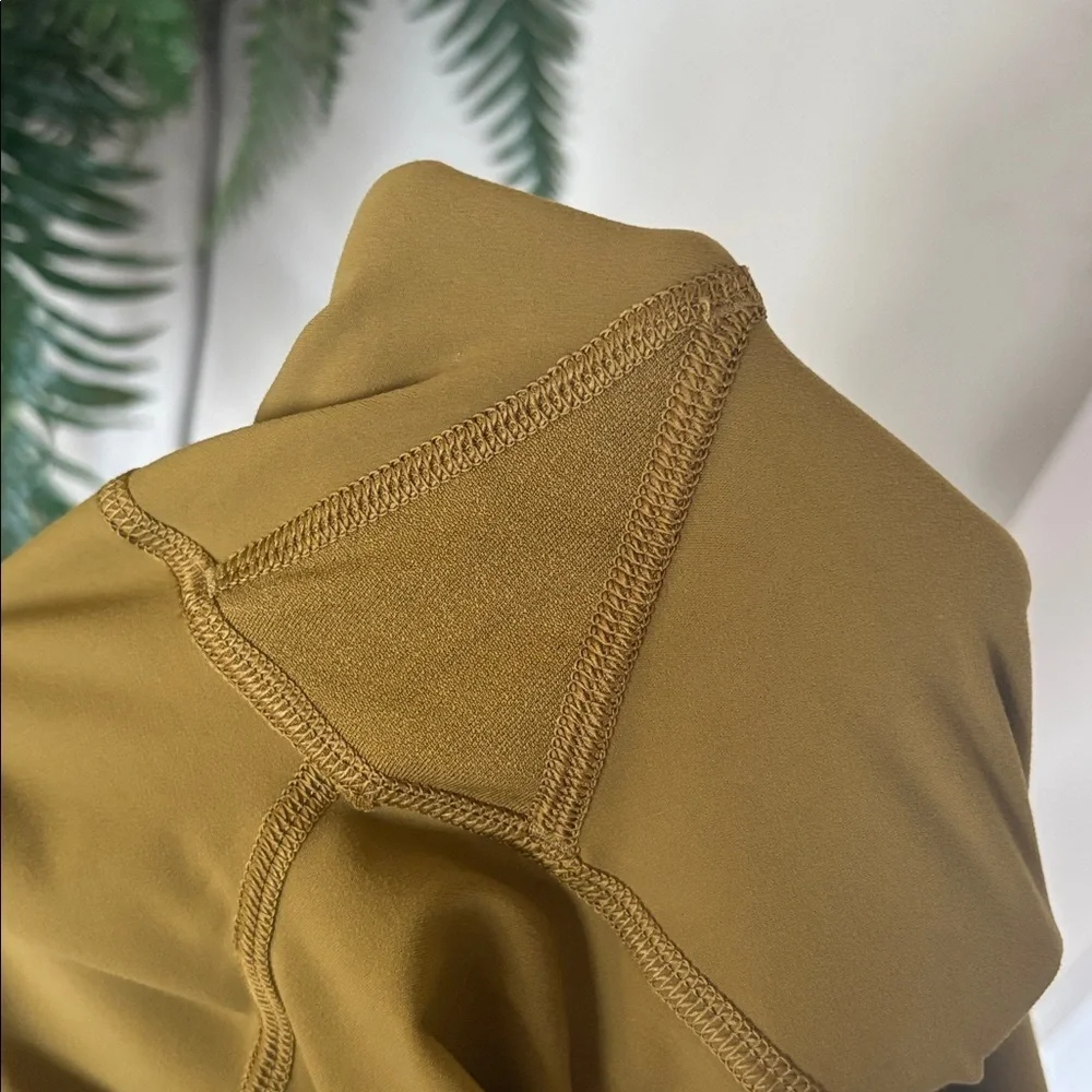 Brand New CALIA Inspire Crochet High-Rise 7/8 Leggings Fitted Tight Olive Bronze - Picture 15 of 16